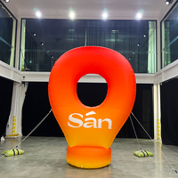 Escultura Inflable Gigante Personalizada, Señalización Artística, Instalación Artística, Decoración Publicitaria