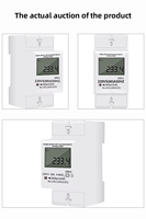 Temporizador Programable Digital LCD THC15A AC 110V, Interruptor de Tiempo con Relé de 16A