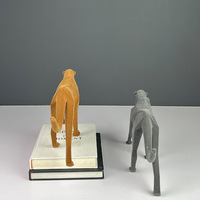 Figurine de gorille en velours coloré de style nordique, décoration de singe à longs bras pour les chambres d'enfants