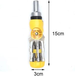 <span class=keywords><strong>Tournevis</strong></span> 12 en 1 Jeu de <span class=keywords><strong>tournevis</strong></span> à cliquet Professionnel Manuel Portable Angle réglable Maintenir Outil Ingénierie - Product Image 5