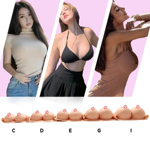 Vente bon marché de seins artificiels en silicone réalistes pour travestis, cosplayeurs, drag queens, travestis, faux seins homme-femme - Product Image 3