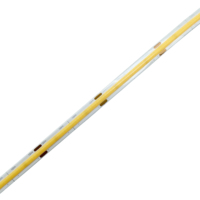 Vente en gros d'usine, bande LED FCOB 480 LED par mètre, DC12V 24V IP20 Cri90 3000k-6000K pour l'éclairage des armoires de cuisine, des chambres et des escaliers