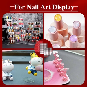 Transparent Crystal Double-Sided Adhesive Nail <b>Bracket</b> 3D French Wearable Nail Art Tools Plastic Bean Glue Clay for Fingers - Product Image 3