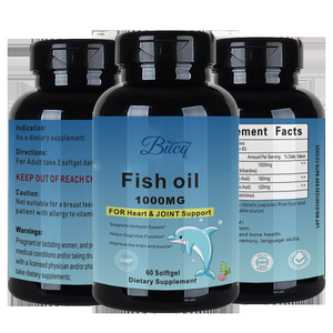 Aceite de pescado de etiqueta privada 1000mg Softgel | Alto EPA DHA Omega-3 para la salud del cerebro y el corazón | OEM certificado GMP y personalización - Product Image 5