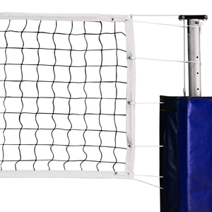 <span class=keywords><strong>Filet</strong></span> <span class=keywords><strong>de</strong></span> <span class=keywords><strong>volley</strong></span>-ball, forme cellulaire carrée, dimensions : 9,5 m, <span class=keywords><strong>filet</strong></span> <span class=keywords><strong>de</strong></span> <span class=keywords><strong>volley</strong></span>-ball en PE pour entraînement scolaire en salle - Product Image 4