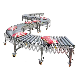 가정용 상점-공장용 최고의 조절식 모터 구동식 수축 컨베이어 식품 제조 공장용 고무 코팅 롤러 - Product Image 4