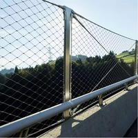 Tend Flexibles Edelstahl-Sicherheitszaun-Kabelseilgeflecht – Einfach zu montieren, modernes Design, 1,83 m Höhe, 3D