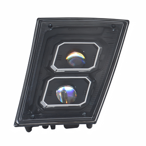 Ensemble de phares antibrouillard <span class=keywords><strong>LED</strong></span> à double lentille modifiés pour Volvo VNL 2004-2017, éclairage de conduite pour camion, remplacement Plug and Play - Product Image 2