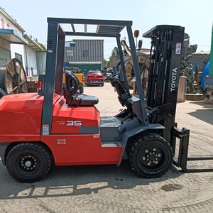 Montacargas Toyota FD35 Usado con Motor Diésel, Montacargas Toyota <span class=keywords><strong>de</strong></span> <span class=keywords><strong>Segunda</strong></span> <span class=keywords><strong>Mano</strong></span>, Montacargas Usado Original <span class=keywords><strong>de</strong></span> Alta Calidad a Precio Económico, Gran Oferta - Product Image 1