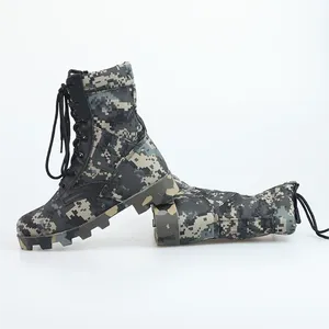 <span class=keywords><strong>Botas</strong></span> de Combate de Camuflaje para Hombre, <span class=keywords><strong>Botas</strong></span> de Senderismo para Exteriores, Zapatos de Desierto, Entrenamiento Todoterreno, <span class=keywords><strong>Botas</strong></span> Tácticas de Caña Alta - Product Image 4
