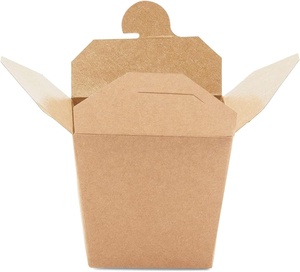 16oz 24oz 32oz dùng một lần lấy đi bao bì thực phẩm màu trắng cấp giấy mì Hộp Trung Quốc vòng cơ sở mì hộp - Product Image 4