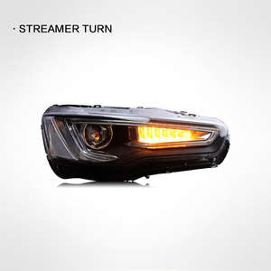 Пара автомобильных фар в сборе для Mitsubishi <span class=keywords><strong>Lancer</strong></span> 2009-2016 автомобильные передние фары Plug & Play Auto светодиодные фары - Product Image 3