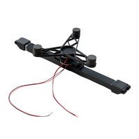 UNLOCK Delta-Wing Déclencheur de caisse claire pour batterie électronique Double capteurs piézo-électriques Zones de frappe de jante/tête avec surface étendue