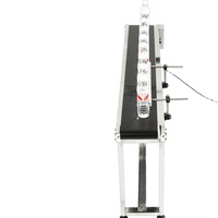 Convoyeur à bande miniature Willita WLD-C 1,5 m à vitesse réglable |   Convoyeur standard pour ligne de production de codage de date par imprimante jet d'encre