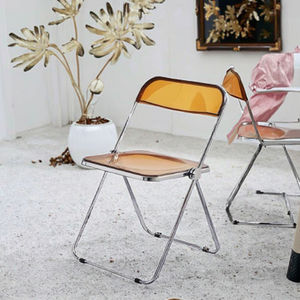 Chaise pliante en plastique empilable pour mariage, école, cantine, maison, bureau - Design moderne, usage commercial - Product Image 2