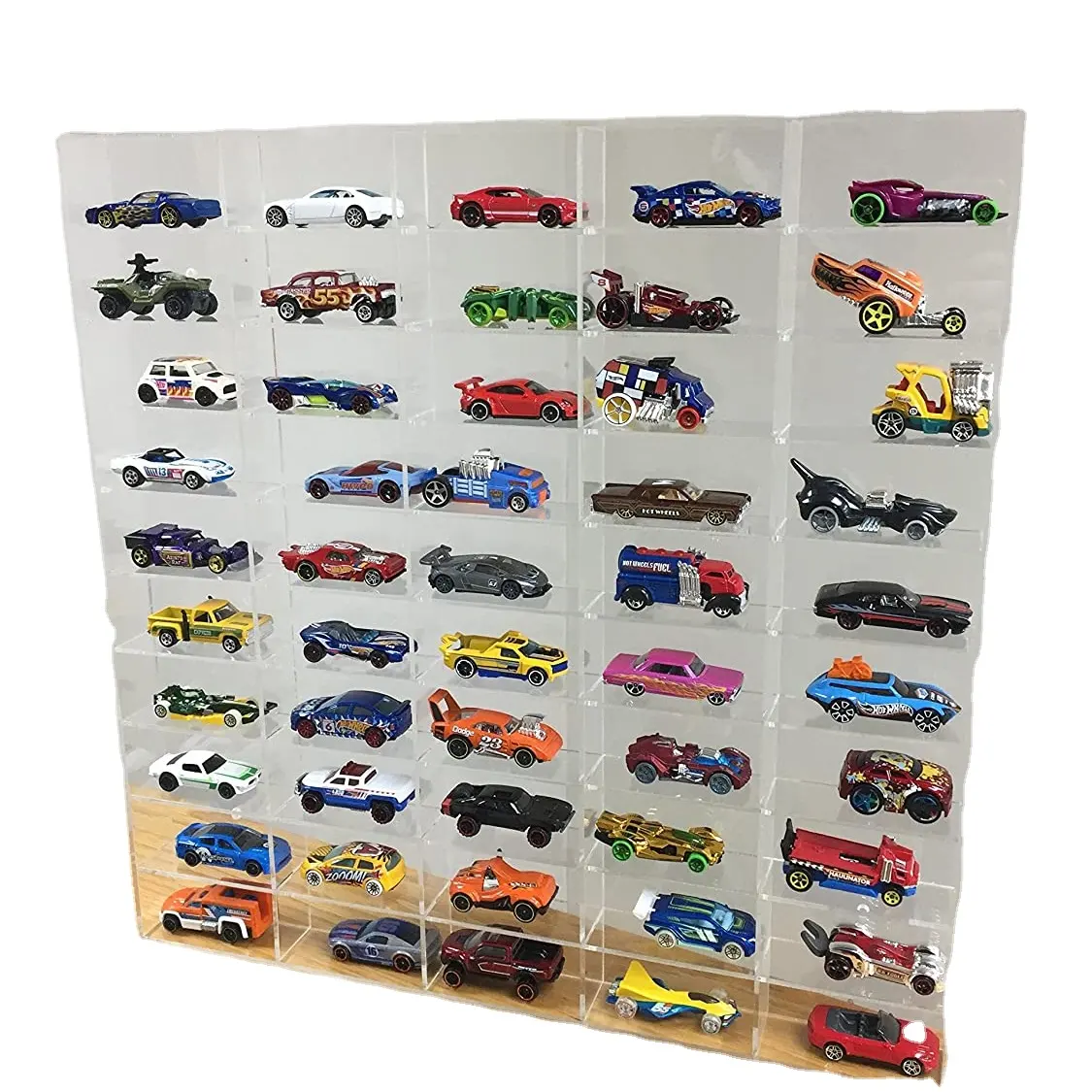 Acrylique 1/64 Hot Wheels Matchbox Vitrine Pour Mini Jouets Hot Wheels Poupées mallette de rangement