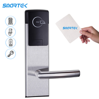 Sistema de Cerradura Inteligente RFID para Hotel Smartek E301 SUS304 ANSI de 13.56 MHZ, Cerradura RFID Inteligente para Hotel