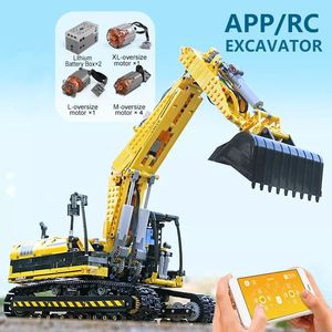 <span class=keywords><strong>Jouet</strong></span> pour enfant le plus vendu MOULD <span class=keywords><strong>KING</strong></span> 13112 Camion excavateur Blocs de construction motorisés Technic - Product Image 5
