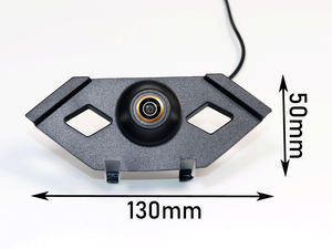 GAYINTT-cámara de visión frontal para coche, dispositivo de 170 grados, para <span class=keywords><strong>Volkswagen</strong></span> VW <span class=keywords><strong>Tiguan</strong></span> L <span class=keywords><strong>2016</strong></span> 2017 2018, visión nocturna, positivo, impermeable - Product Image 5