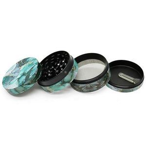 UV Printing Custom Logo Colorful Zinc Alloy <b>Herb</b> <b>Grinder</b> Creative Manual Tobacco <b>Grinder</b> Crusher - Product Image 3