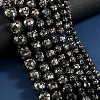 Cube en nacre naturelle des mers profondes/perles rondes pour bricolage collier bracelet artisanat