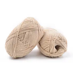 Wholesale Multicolor cotton Blend Yarns for Hand Knitting with Factory Price