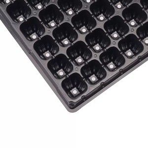 Factory-Made Wholesale Reusable 105 Cells Black Plastic <strong>PVC</strong> Seedling <strong>Tray</strong> for <strong>Flower</strong> Seedling Youfeng Brand Model A-105 - Product Image 6