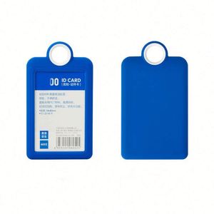 Factory Wholesale Silicone <b>ID</b> Card <b>Holder</b> Badge <b>ID</b> Name Card Case Tag <b>Holder</b> With Clear Acrylic Window - Product Image 4