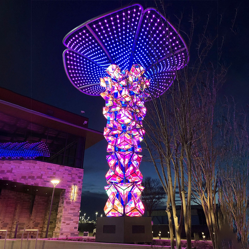 Custom LED Modeling Light Large Outdoor Landscape Lighting Waterproof Garden Park Tree Decorative Lights