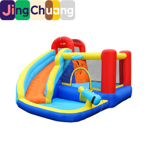 Castillo Inflable para Niños Jumpdi, Tobogán Acuático Pequeño/Mediano para Exteriores, Trampolín Interior, Parque Acuático, Equipo de Diversión, 420d 840d, Grueso - Product Image 5