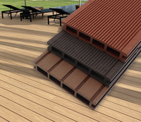 Planches de terrasse en WPC, dalles de terrasse, revêtements de sol pour extérieur, ignifuges, pour jardin, couverture de piscine