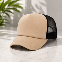 Topi Trucker Custom OEM dengan Jaring Bernapas, Bagian Belakang Berbusa, dan Penutup Snapback yang Dapat Disesuaikan untuk Acara Promosi