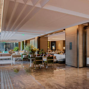 Muebles de Alta Gama para Hoteles de 5 Estrellas, Mesa y Sillas de Acero Inoxidable, Solución Integral para Hoteles, Resorts y Restaurantes Modernos - Product Image 6