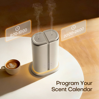Diffuseur d'arômes sans eau rechargeable par USB, double buse, contrôlé par application, pour usage hôtelier et domestique, diffuseur d'huiles parfumées intelligent
