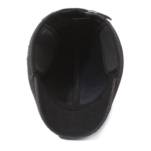Autumn Winter Warm <b>Beret</b> Hat with Earmuffs Casual Classic Fashion for Daily Outdoor Travel Wholesale - Product Image 6