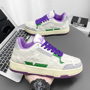 2025, zapatos deportivos informales deportivos de primavera a la moda para hombres, transpirables, cómodos con forro de malla acolchado antideslizante, nuevo para <span class=keywords><strong>Star</strong></span> - Product Image 2