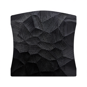 Panneaux muraux personnalisés en <span class=keywords><strong>bois</strong></span> massif 3D sculpté, écologiques, à texture rugueuse, <span class=keywords><strong>pour</strong></span> villa, hôtel, bureau et espaces commerciaux - Product Image 1