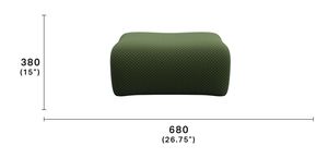 Divano in lino compresso tessuto traspirante salvaspazio - Product Image 4