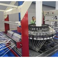 Machine de tissage de sac de métier à tisser circulaire de sac tissé par pp à grande vitesse de 6 navettes