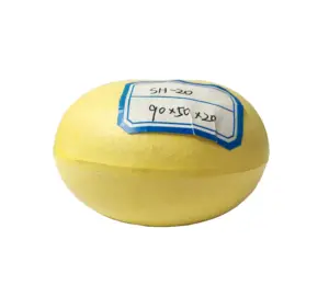 SH-20 사용자 정의 노란색 낚시 마커 Buoys 낚시 PVC 거품 트롤 그물 낚시 플로트