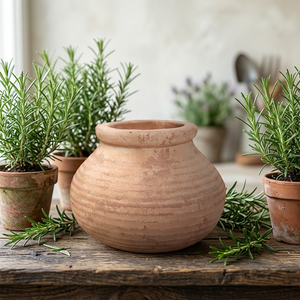 <b>Ceramic</b> Glazed Wabi-Sabi Style Handmade Flower <b>Vase</b> Home Decor 4-8 Inches Dai Phong Lan Living Room Kitchen Dining Room-Weddings - Product Image 2