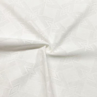 Tela de Malla Jacquard Transparente Elástica, Transpirable, 85% Nailon, 15% Elastano, para Ropa Deportiva, Camisetas para Niños