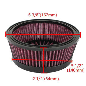 Filtro de aire de repuesto para motocicleta, elemento interior Sportster XL883 Dyna Softail Fat Boy Touring Road King - Product Image 2