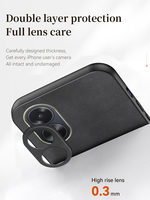 Coque de téléphone de protection de caméra arrière rigide à bordure souple en TPU pour OPPO K11X/Find X6 Pro/A38 4G couverture mobile en cuir anti-rayures