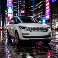 Ensemble de phares à matrice LED pour Land Rover Range Rover Vogue L405 2013-2017, mise à niveau facelift 4 yeux DRL, Plug and Play