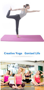 Tapete de Yoga YINGUAN con Logotipo Personalizado, Hecho en Camboya, 1830*800*8mm - Product Image 6