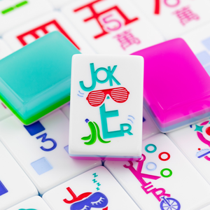 Ocean Blue Myfairmahjong, la Serie Play, <span class=keywords><strong>Mahjong</strong></span> Moderno de Lujo de Doble Cara Tallado, para Reuniones de Amigos, Venta al por Mayor y al Detal - Product Image 6