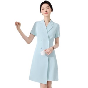 White Women's Suit Dress Slim Fit Polyester Professional Workplace Formal Dress Spring Autumn 2026 New Style Elegant - Product Image 5