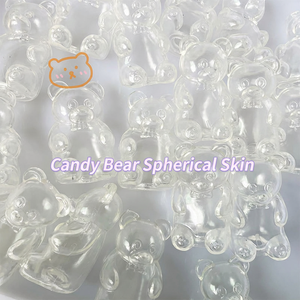 Botella de Plástico Transparente con Forma de Oso, Envase Vacío para Juguetes Antiestrés con Tapa - Product Image 4