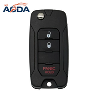 Llave Inteligente para Auto Jeep Renegade de 2/3/4 Botones, FCC ID 2ADFTFI5AM433TX, Chip MQB48, 433MHz